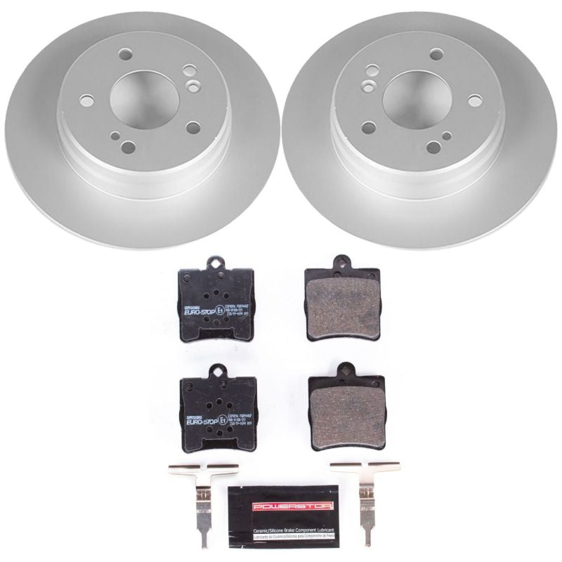Power Stop 04-08 Chrysler Crossfire Rear Euro-Stop Brake Kit PowerStop