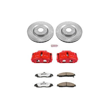 Load image into Gallery viewer, Power Stop 05-13 Chevrolet Corvette Front Z26 Street Warrior Brake Kit w/Calipers