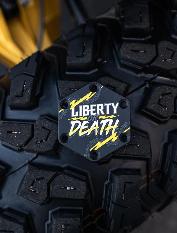 PRP Steering Wheel Center Cap Liberty or Death G100-TR3
