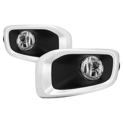 Spyder 15-17 Jeep Renegade OEM Fog Lights w/Switch & Cover - Clear (FL-JREN-T-C) SPYDER
