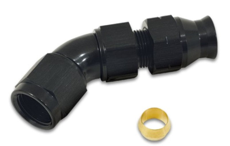 Vibrant 45 Degree 5/16in Tube to Female 6AN Adapter Vibrant
