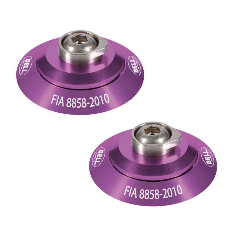 Bell HANS Clip Set Pink FIA8858-2010 2100006