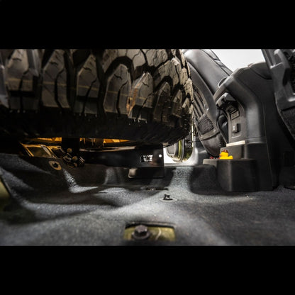 Skyjacker 07-18 Jeep Wrangler JK Spare Tire Carrier Kit W/ Adjustable Brackets