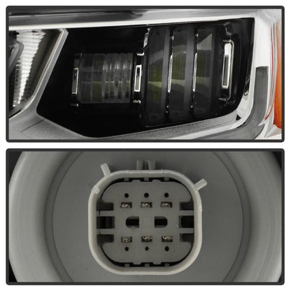 xTune 18-21 Chevrolet Traverse Full LED Headlight - OE Left (Signal/Side Marker Halogen)
