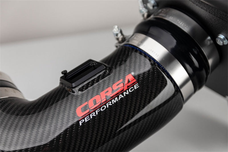 Corsa 17-21 Chevrolet Camaro ZL1 Carbon Fiber Air Intake w/ DryTech 3D No Oil Filtration CORSA Performance