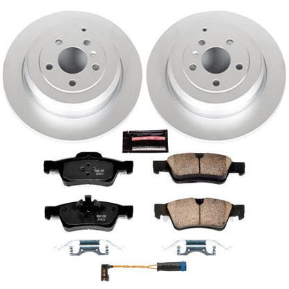 Power Stop 10-11 Mercedes-Benz ML450 Rear Z23 Evolution Sport Coated Brake Kit PowerStop