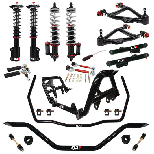 QA1 87-89 Ford Mustang Level 3 Handling Kit w/ Shocks