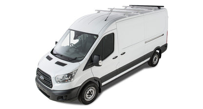 Rhino-Rack 14-21 Ford Transit 2 Door Wagon Heavy Duty RLTP 4 Bar Roof Rack - Black