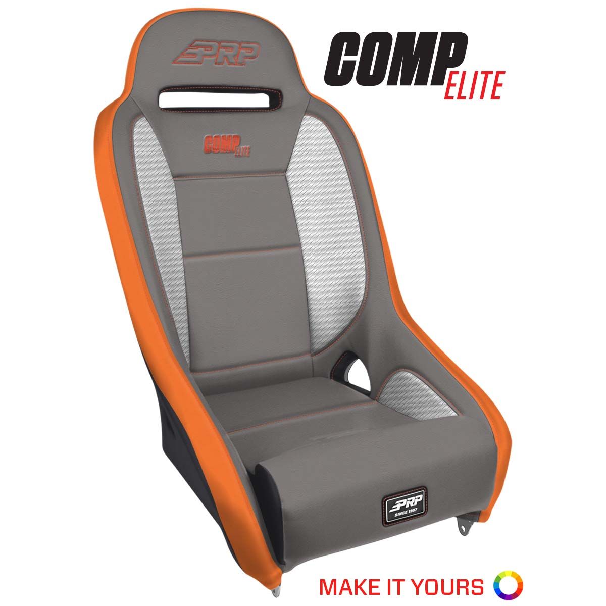 PRP Competition Elite 2In. Extra Tall / Extra Wide Suspension Seat A8306