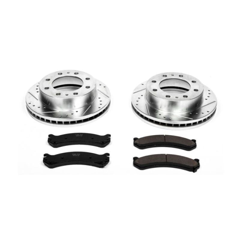 Power Stop 02-04 Chevrolet Avalanche 2500 Front Z23 Evolution Sport Brake Kit