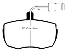 Load image into Gallery viewer, EBC GreenStuff Front Brake Pads - DP6622