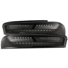 Load image into Gallery viewer, AlphaRex 16-18 Chevrolet Camaro PRO-Series LED Tail Lights Jet Black - 610010