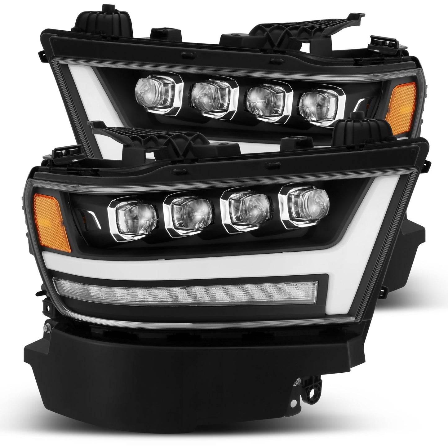 AlphaRex 19-23 Ram 1500 NOVA-Series LED Projector Headlights Black (ETA late Dec) - 880518 AlphaRex