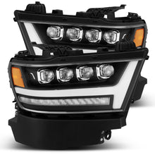 Load image into Gallery viewer, AlphaRex 19-23 Ram 1500 NOVA-Series LED Projector Headlights Black (ETA late Dec) - 880518