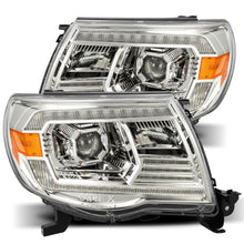 Load image into Gallery viewer, AlphaRex 05-11 Toyota Tacoma PRO-Series Halogen Projector Headlights Chrome - 880737 AlphaRex