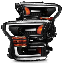 Load image into Gallery viewer, AlphaRex 15-17 Ford F150 PRO-Series Halogen Projector Headlights Black - 880156 AlphaRex