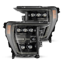 Load image into Gallery viewer, AlphaRex 21-23 Ford F150 / 21-23 Ford F150 Raptor NOVA-Series LED Projector Headlights Alpha-Black - 880138