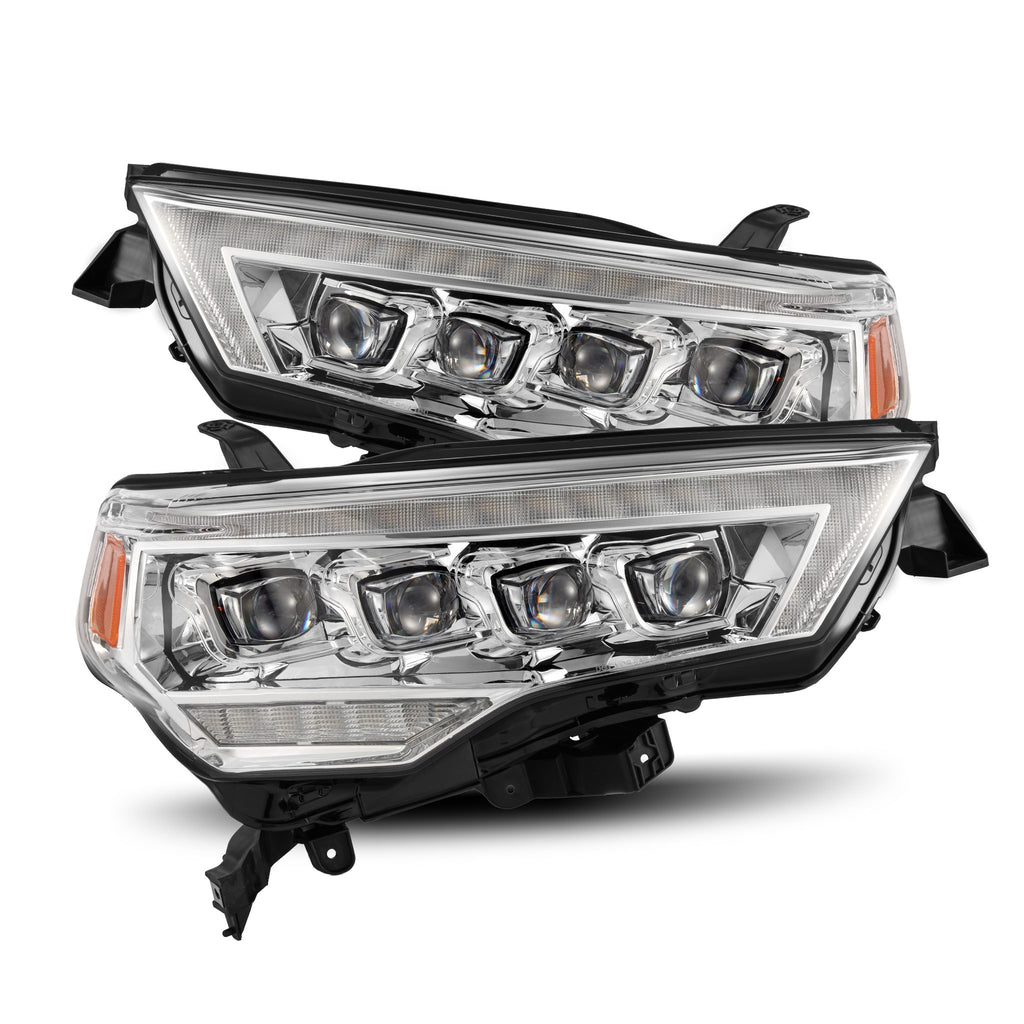 AlphaRex 880809 14-22 Toyota 4Runner MK II NOVA-Series LED Projector Headlights Chrome - 880809