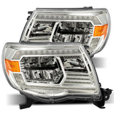 AlphaRex 05-11 Toyota Tacoma LUXX-Series LED Crystal Headlights Chrome - 880734