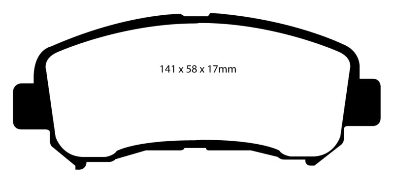 EBC GreenStuff Front Brake Pads - DP61954 EBC