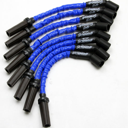 Granatelli 2014-2023 GM LS/LT Truck/SUV Blue Coil-Near-Plug Ignition Wire Kit - Part 28-5362HTBL