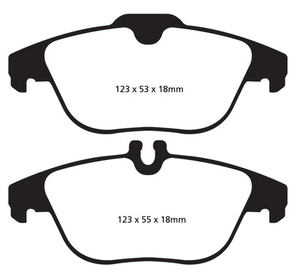 EBC RedStuff Rear Brake Pads - DP32012C EBC