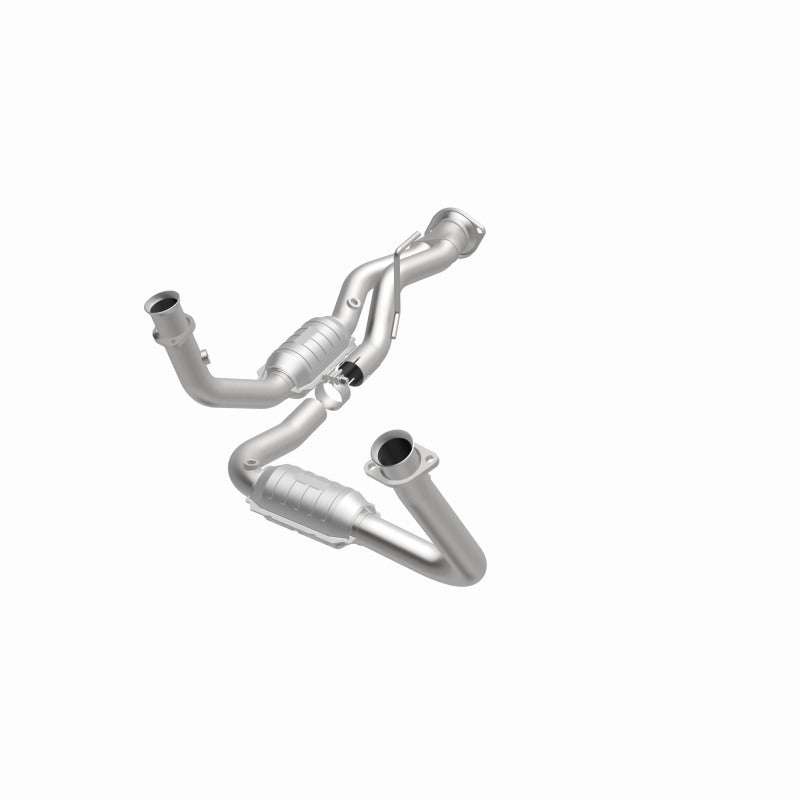 MagnaFlow Conv DF 05-06 Jeep Grand Cherokee 3.7L Y-Pipe Assembly Magnaflow