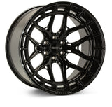 Vossen HFX-1 22x12 / 8x180 / ET-44 / Ultra Deep / 124.3 CB - Gloss Black Wheel