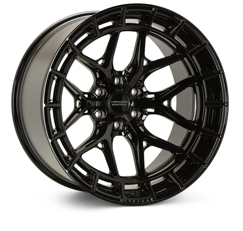 Vossen HFX-1 22x12 / 6x135 BP / ET-44 / 87.1 CB / Ultra Deep - Gloss Black Wheel- HFX1-2F32