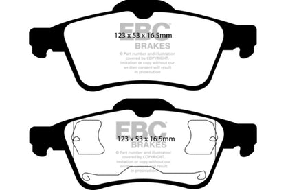 EBC Ultimax2 Rear Brake Pads - UD973 EBC
