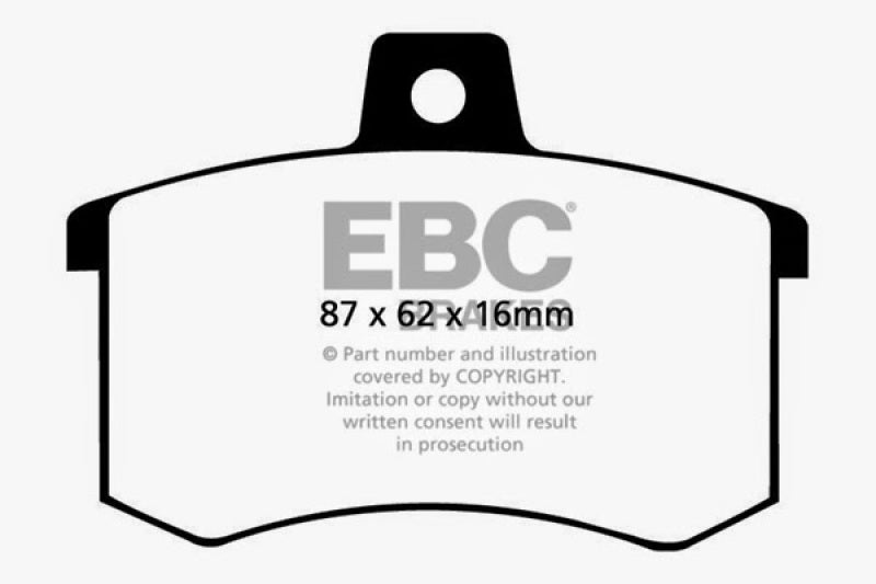 EBC GreenStuff Rear Brake Pads - DP2370 EBC