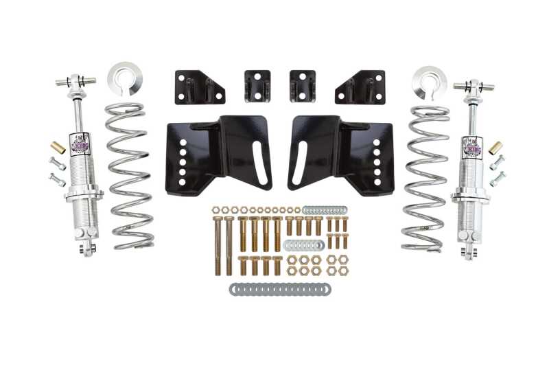 UMI 64-72 GM A-Body Coil Over Conversion Brackets Kit -2in to -3in Ride Height - 225lb Spring Rate