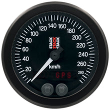 Load image into Gallery viewer, Autometer Stack Instruments 88mm 0-290 KM/H GPS Speedometer - Black