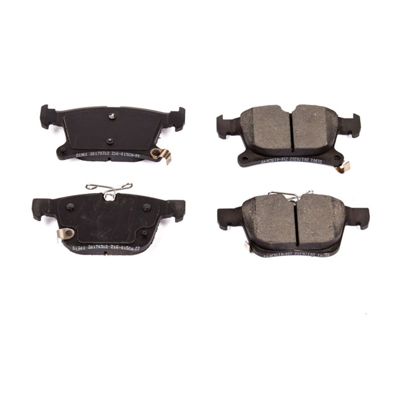 Power Stop 17-19 Chrysler Pacifica Rear Z16 Evolution Ceramic Brake Pads PowerStop