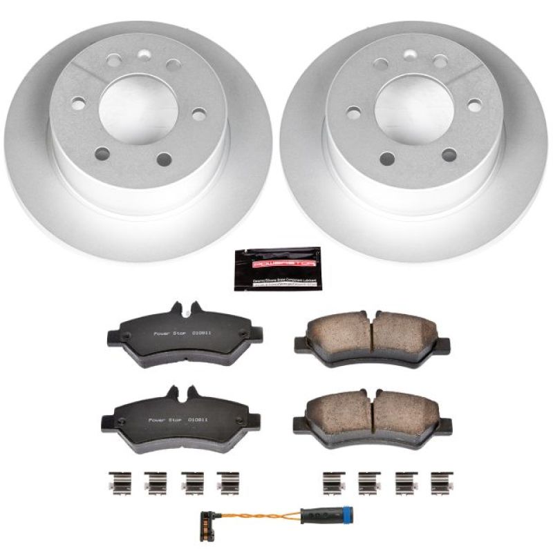Power Stop 07-09 Dodge Sprinter 3500 Rear Z23 Evolution Sport Coated Brake Kit PowerStop