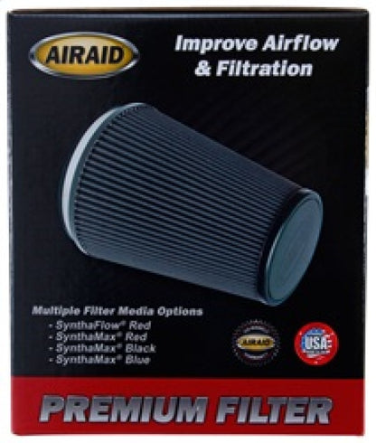 Airaid 10-14 Ford Mustang Shelby 5.4L Supercharged Direct Replacement Filter - Dry / Blue Media Airaid