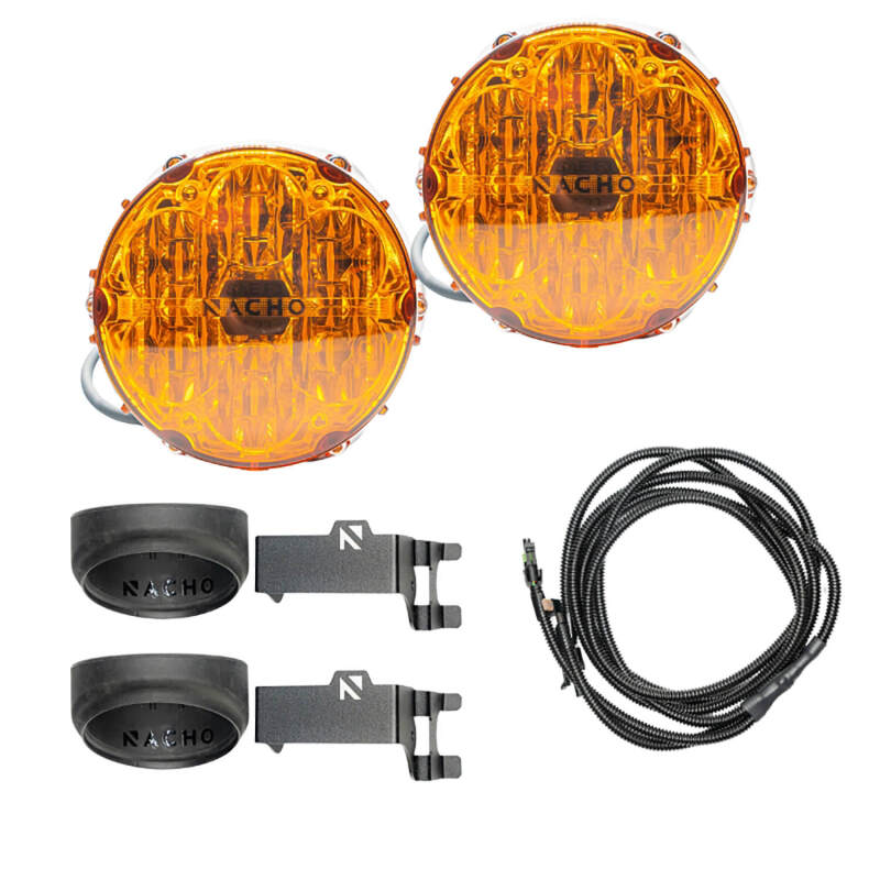 Diode Dynamics 22-24 Nissan Pathfinder SSC1 LED Fog Light Kit - Yellow (3000K)