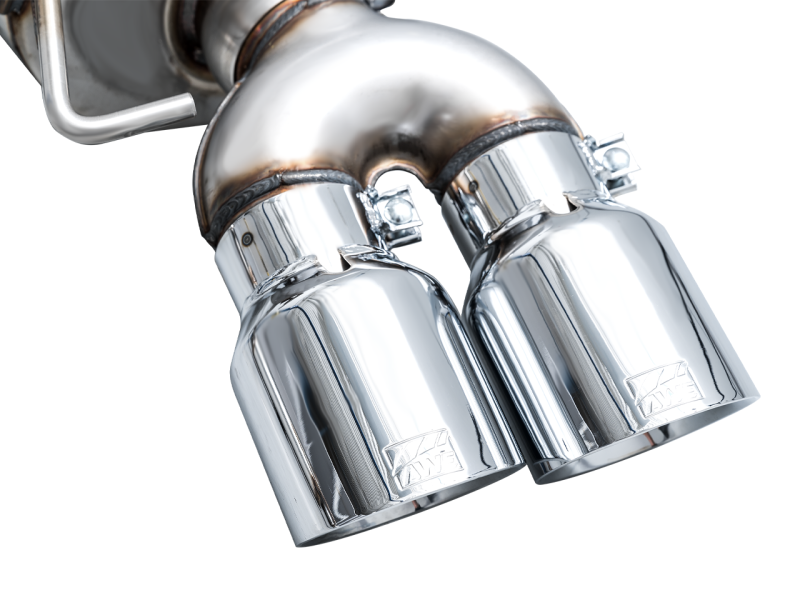 AWE Tuning 19-23 Audi C8 S6/S7 2.9T V6 AWD Touring Edition Exhaust - Chrome Silver Tips AWE Tuning