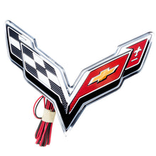 Load image into Gallery viewer, Oracle Corvette C7 Rear Illuminated Emblem - Red