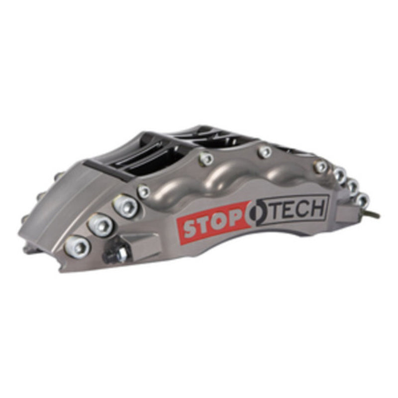 StopTech 08-09 Evo X Front BBK Trophy Sport ST-60 Calipers Slotted 355x32mm Rotors/Pads/SS Lines Stoptech