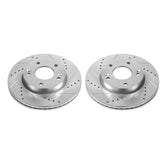 Power Stop 10-11 Kia Soul Front Evolution Drilled & Slotted Rotors - Pair