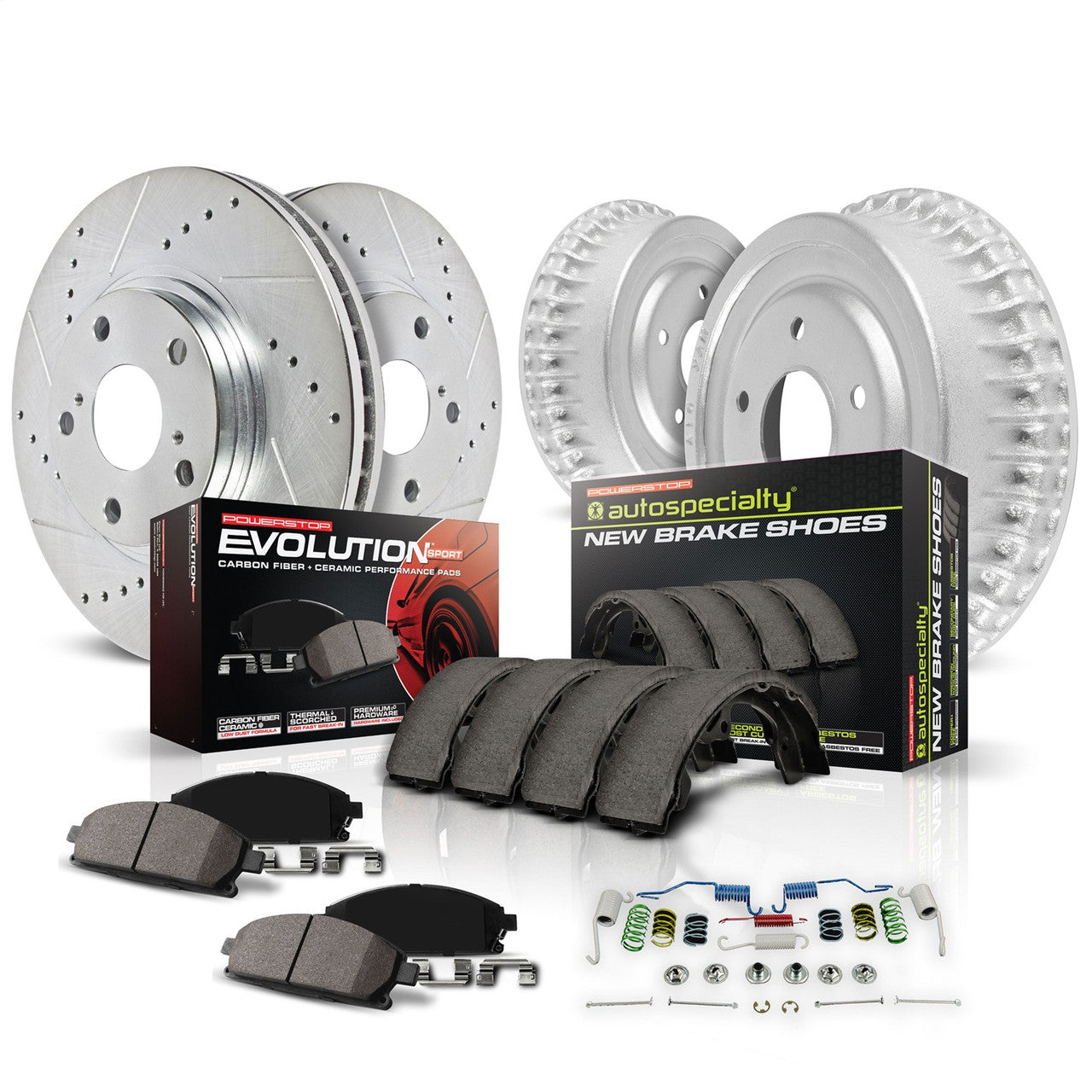 Power Stop 03-05 Chevrolet Cavalier Front & Rear Autospecialty Brake Kit