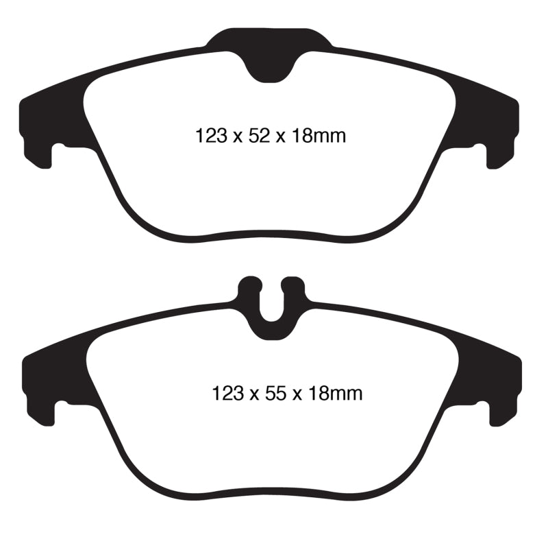 EBC GreenStuff Rear Brake Pads - DP21990