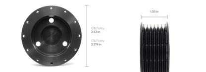 ALTA 17% Supercharger Pulley – MINI Cooper S / JCW / GP (SKU: AMP-ENG-205V2)
