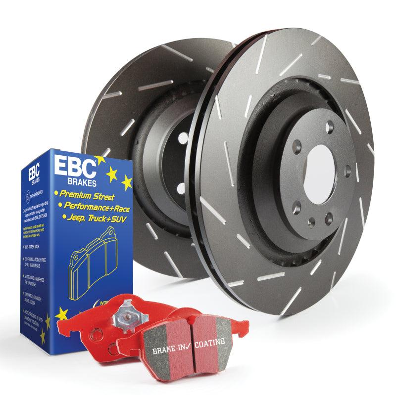 EBC Stage 4 RedStuff Brake Pads and USR Rotors Kit - S4KR1221