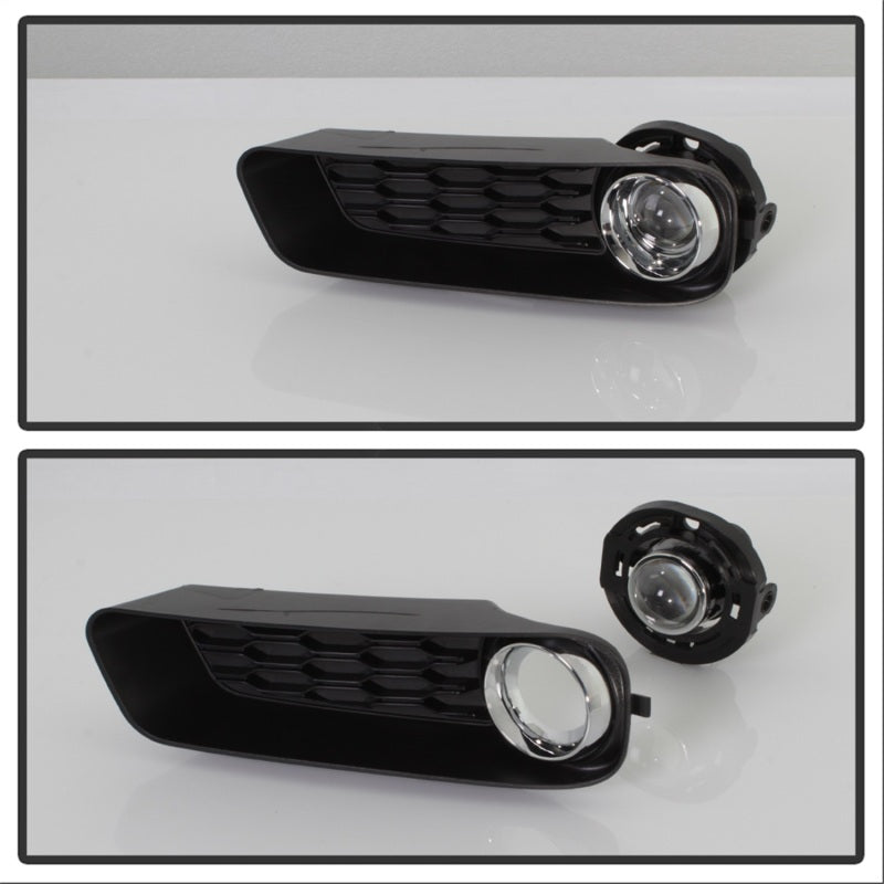Spyder Dodge Avenger 2011-2014 OEM Fog Light W/Universal Switch- Clear FL-DAV2011-C SPYDER