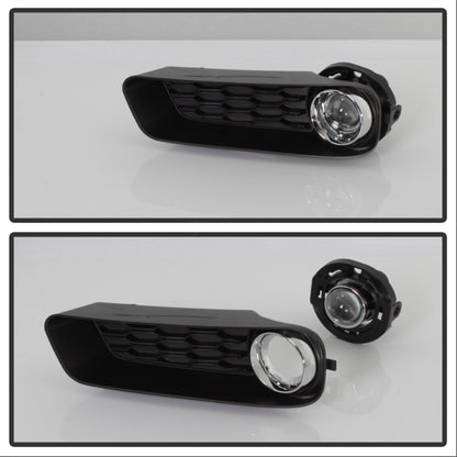 Spyder Dodge Avenger 2011-2014 OEM Fog Light W/Universal Switch- Clear FL-DAV2011-C SPYDER