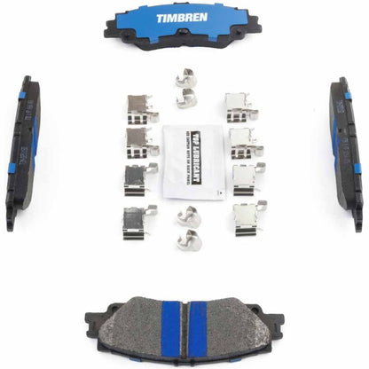 Timbren 24-25 Lexus GX550/Toyota Land Cruiser BES Severe Duty Semi-Metallic Brake Pads - Rear