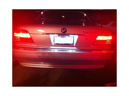 Spyder BMW E38 7-Series 95-01 LED Tail Lights Red Clear ALT-YD-BE3895-LED-RC SPYDER
