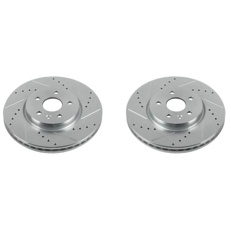 Power Stop 13-16 Chevrolet Trax Front Evolution Drilled & Slotted Rotors - Pair PowerStop